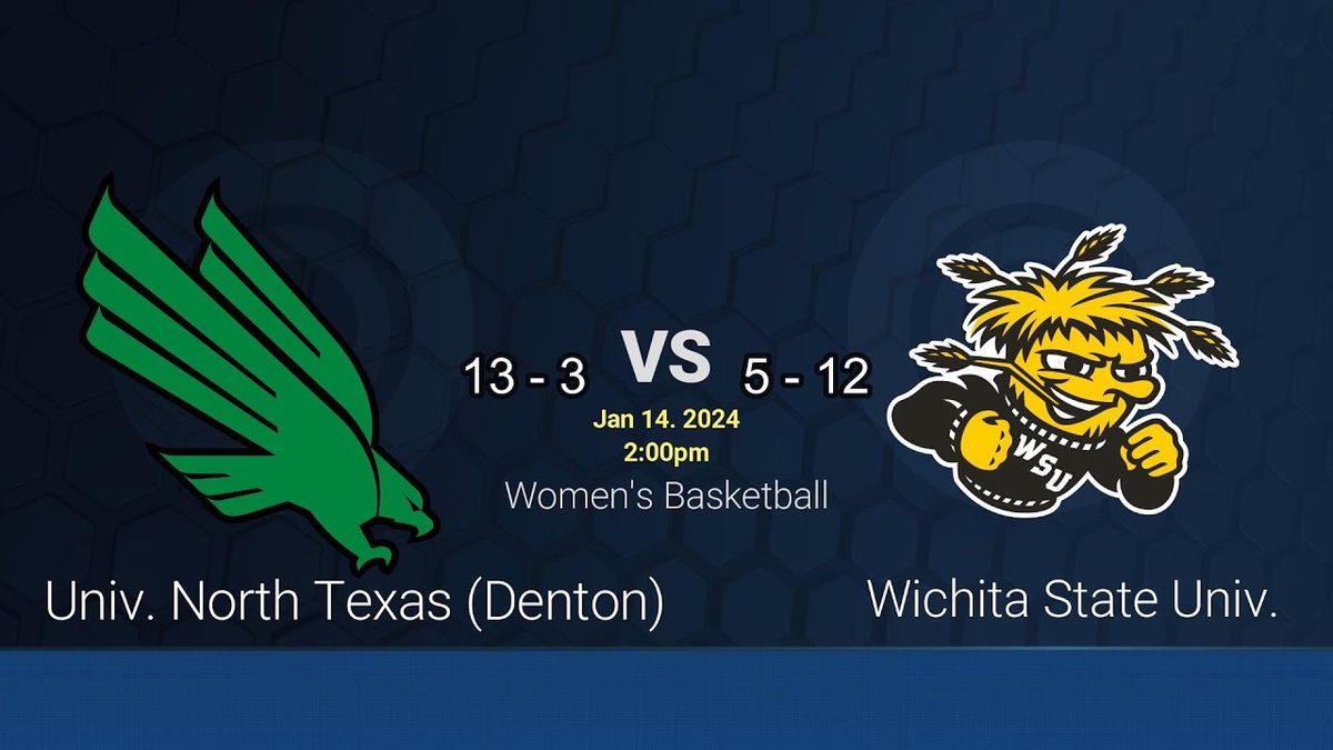 Wichita State Shockers at North Texas Mean Green Womens Volleyball