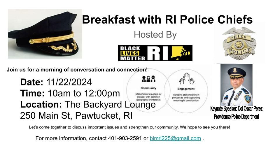 Breakfast with RI Police Chiefs