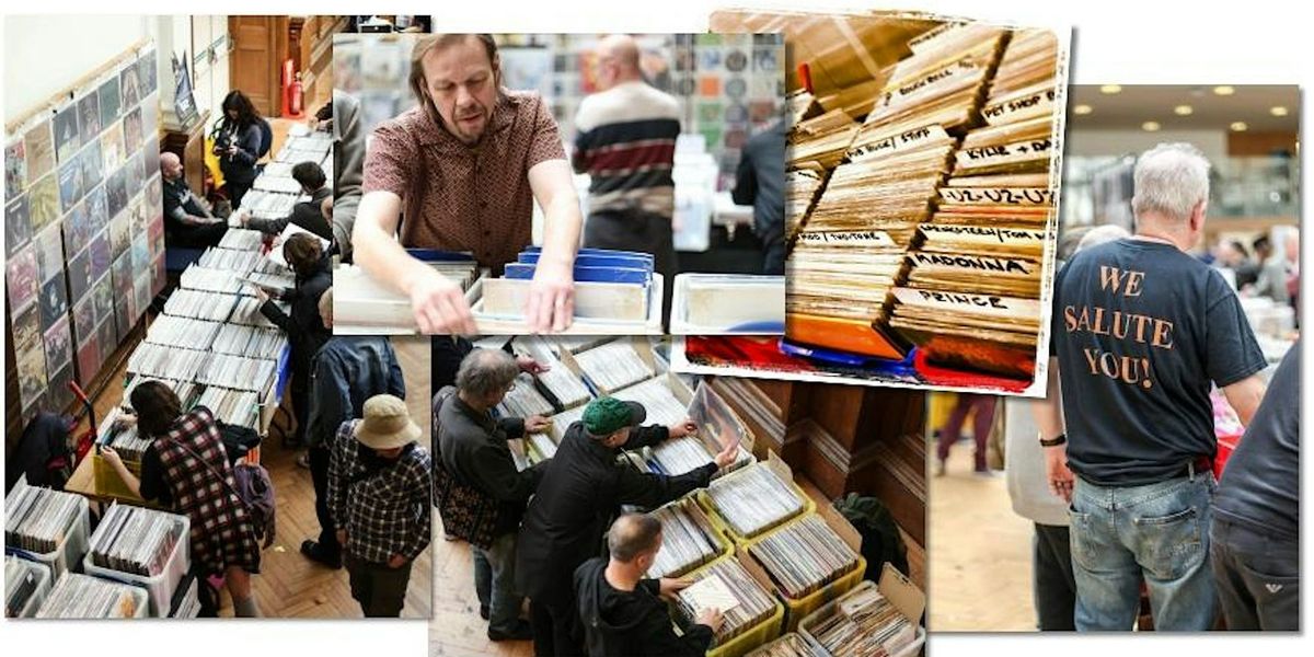 UK's Biggest Record fairs hit Cambridge - Fast Track Ticket.