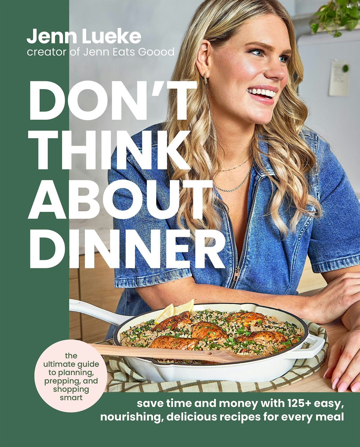 Jenn Lueke celebrates DON'T THINK ABOUT DINNER at B&N - The Arboretum!