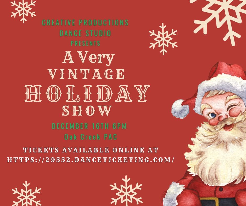 A Very Vintage Holiday Show