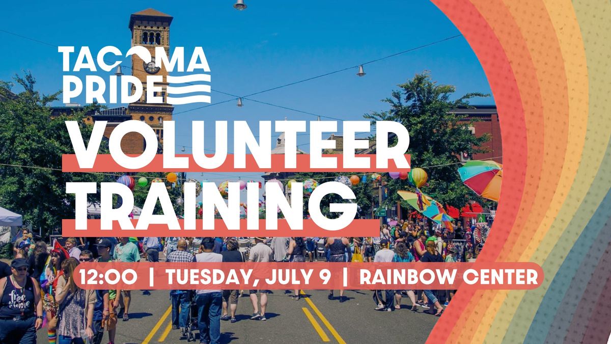 Pride Volunteer Training