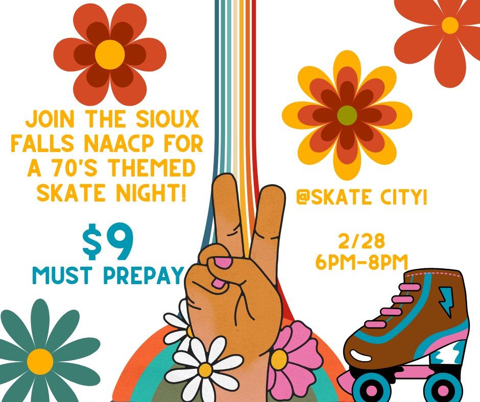 70's Theme Skate Night!