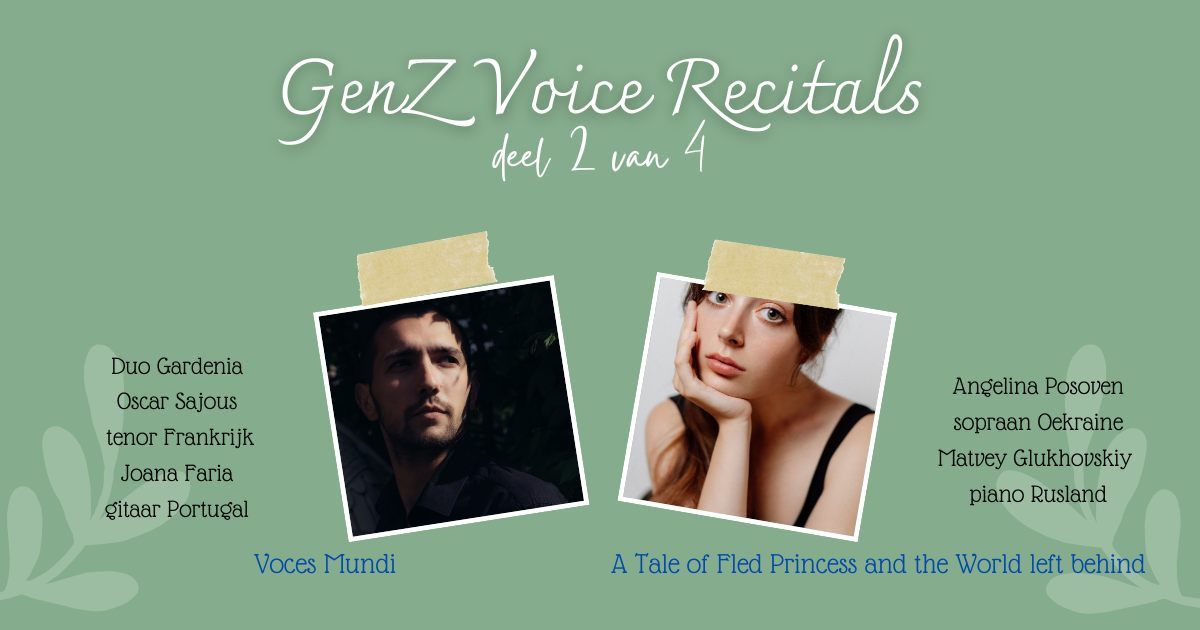 GenZ Voice Recitals deel 2 van 4