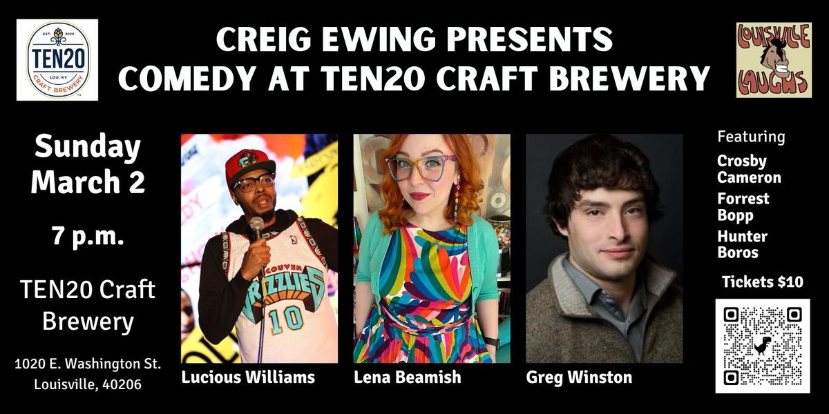 March 2 Creig Ewing presents