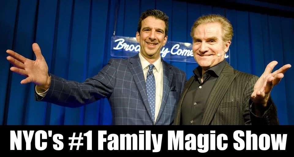 FAMILY MAGIC SHOW: Broadway Magic Hour - Jan 25!