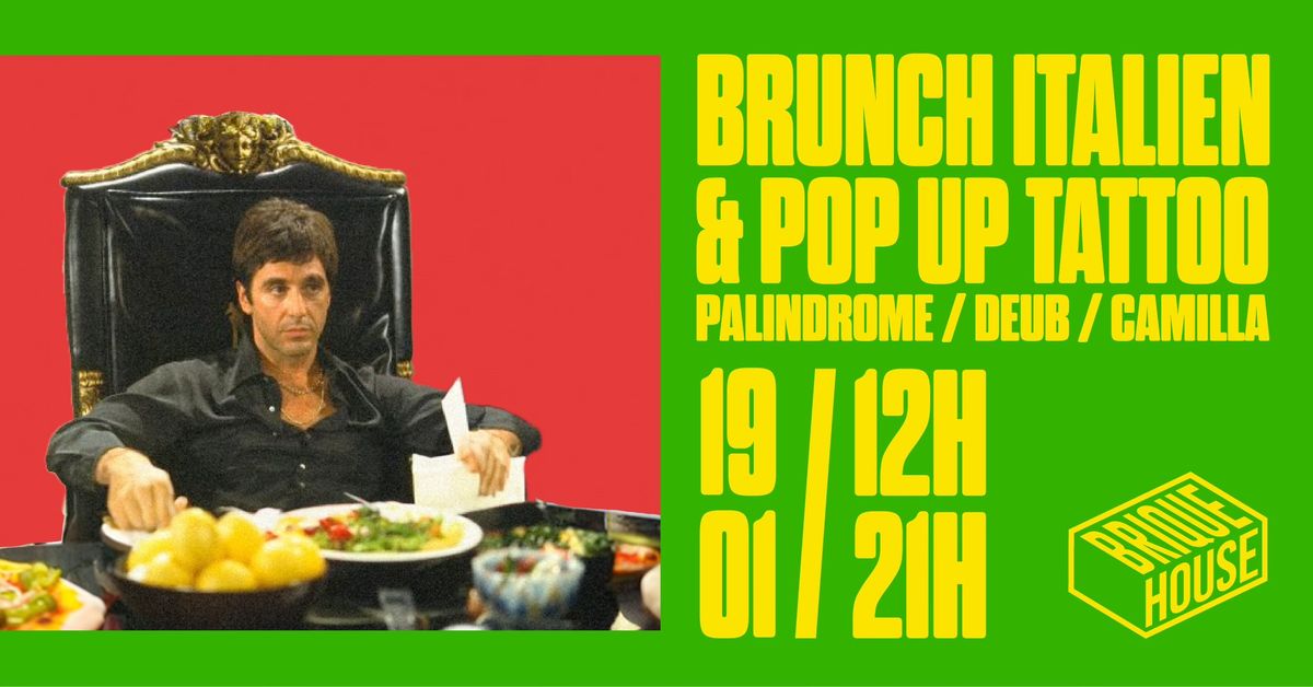 BRUNCH ET POP UP TATTOO \ud83c\udf73\ud83d\udc89