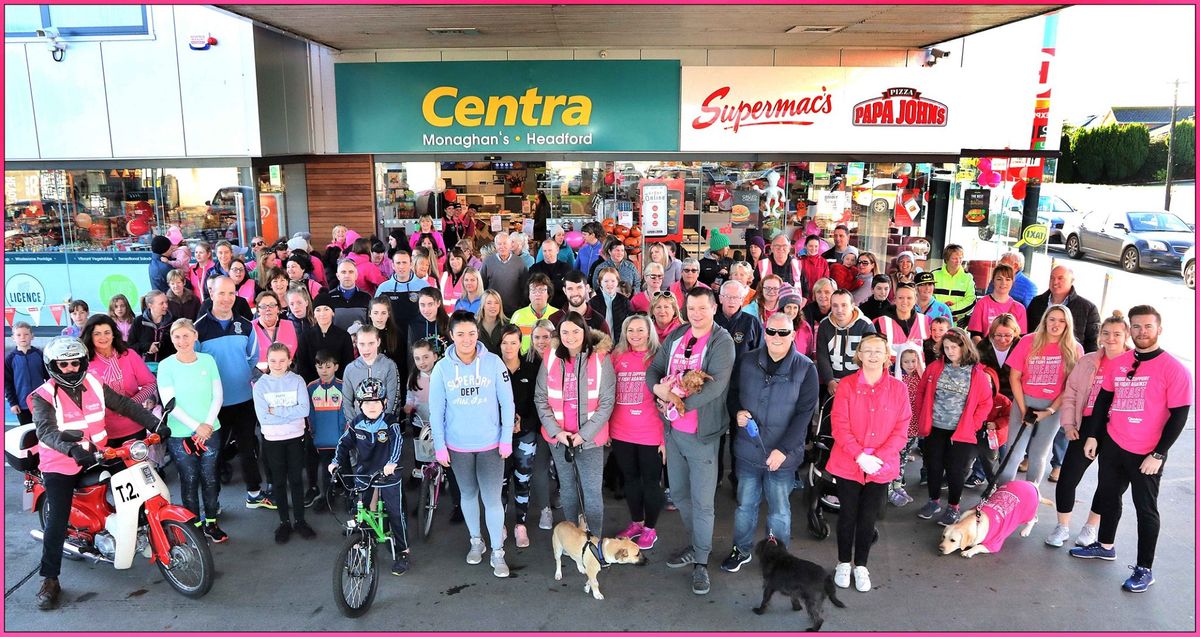 Monaghan's Centra 5k Walk\/Run For Breast Cancer