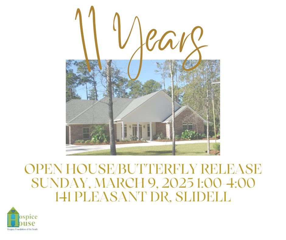 11 Year Celebration- Open House and Butterfly Release