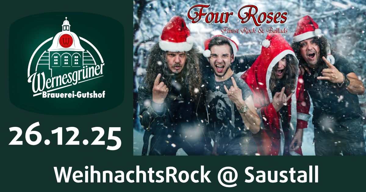 WeihnachtsRock mit FOUR ROSES