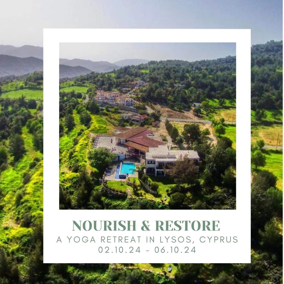 Nourish & Restore - Yoga Retreat in Lysos, Cyprus