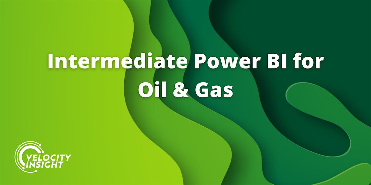 Intermediate Power BI for Oil & Gas - Dallas, TX