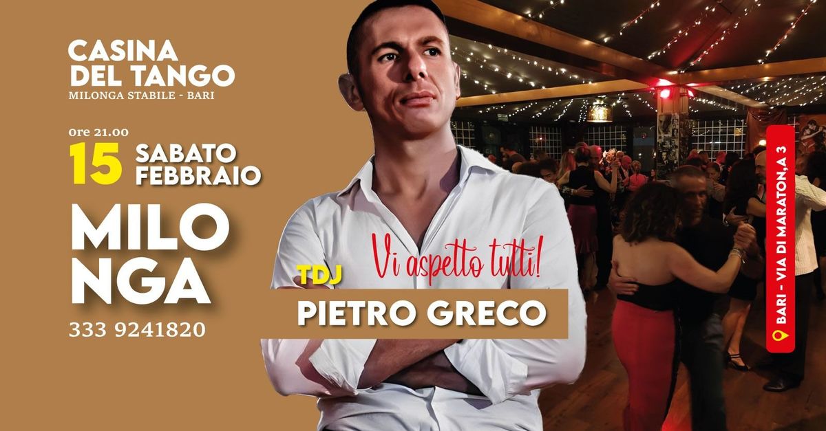 SABATO 15 FEBBRAIO TDJ PIETRO GRECO