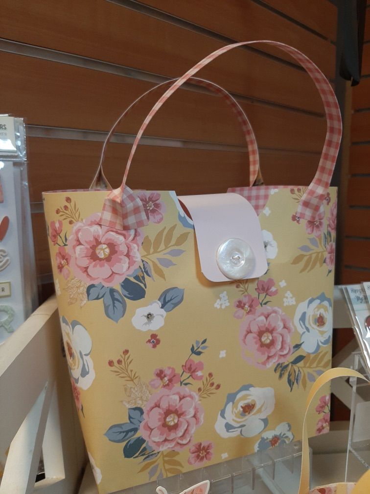 Large Paper Tote with Denise