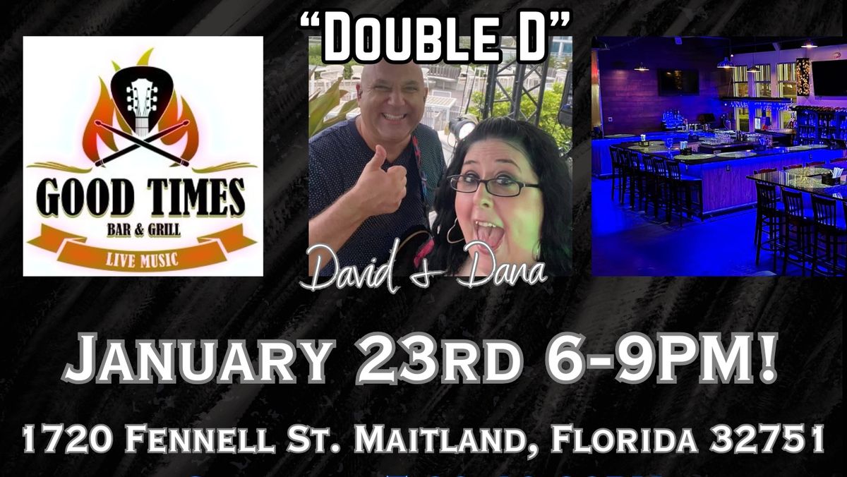 Come enjoy some food, drinks, and acoustic tunes with Double D!