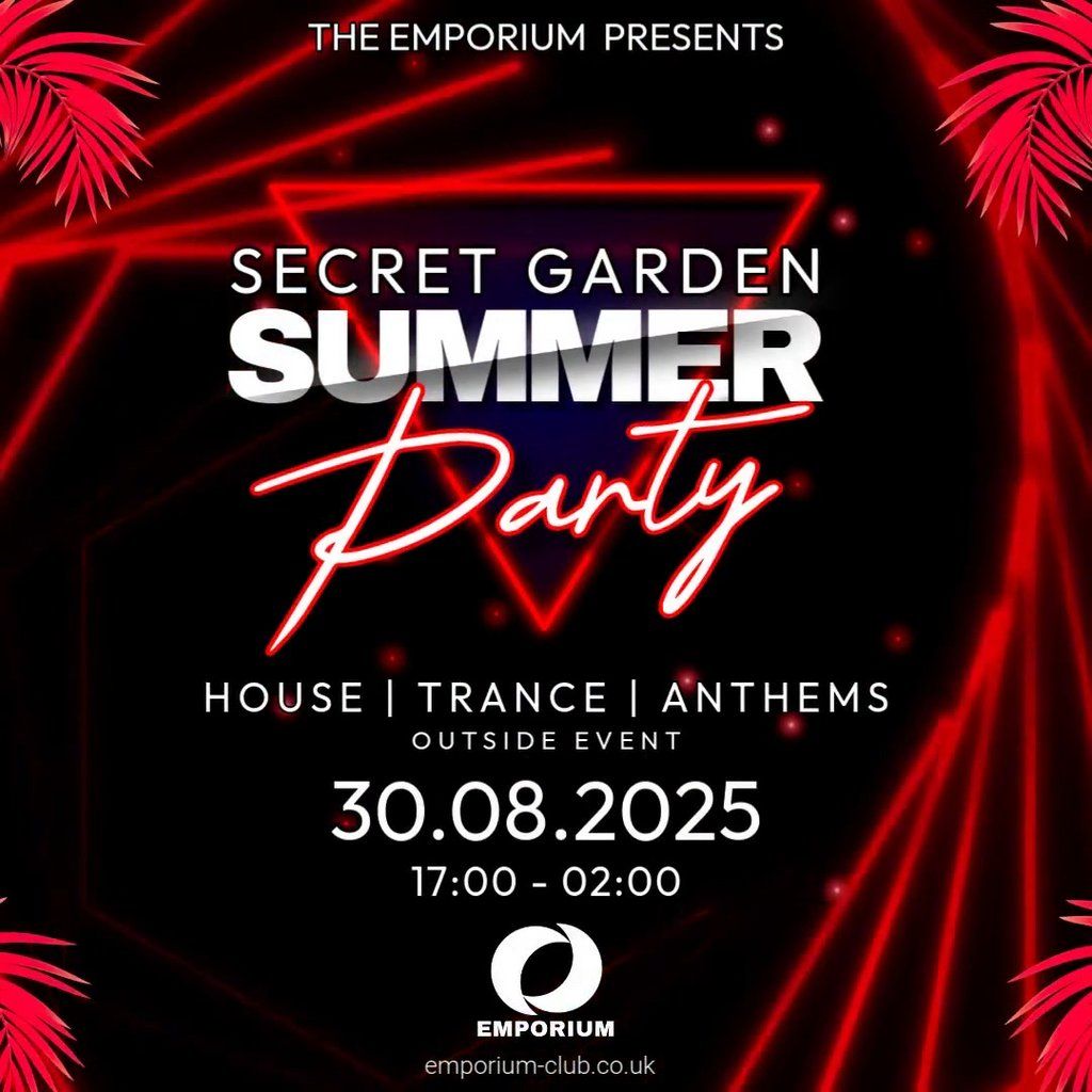 The Emporium presents: Secret Garden Summer Party