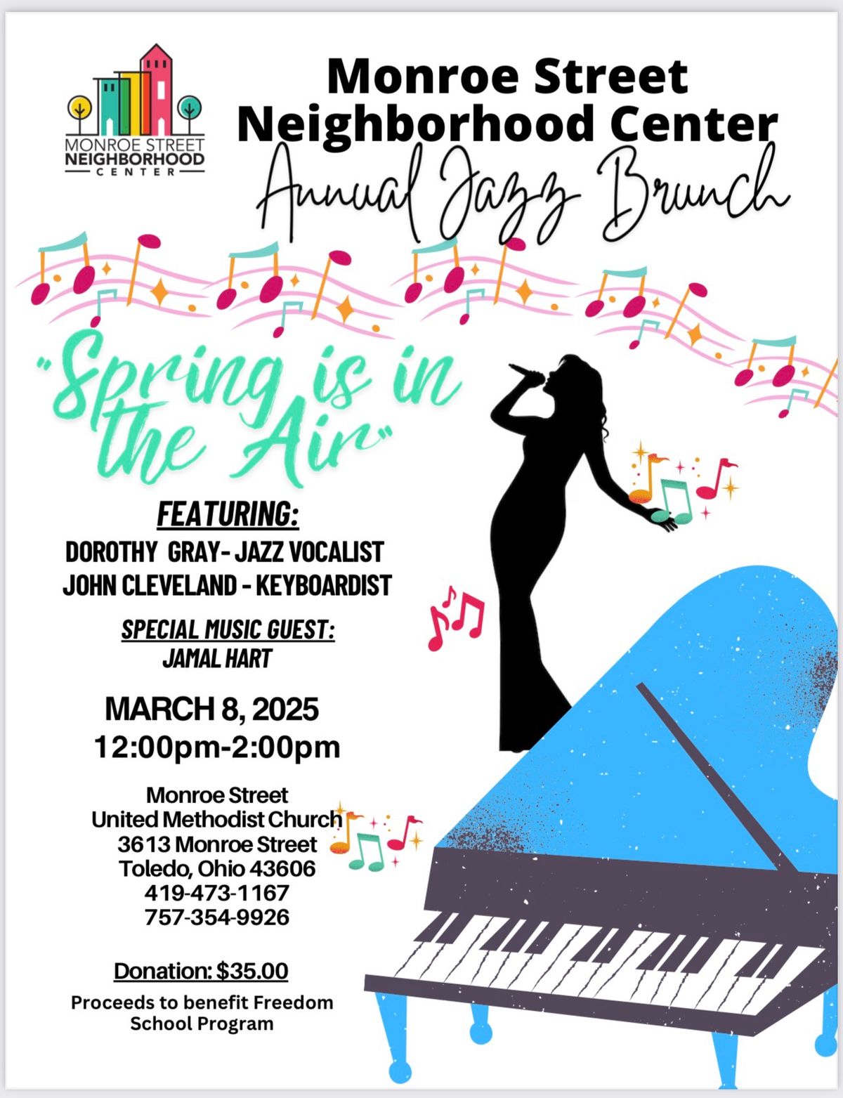 Annual Jazz Brunch Fundraiser