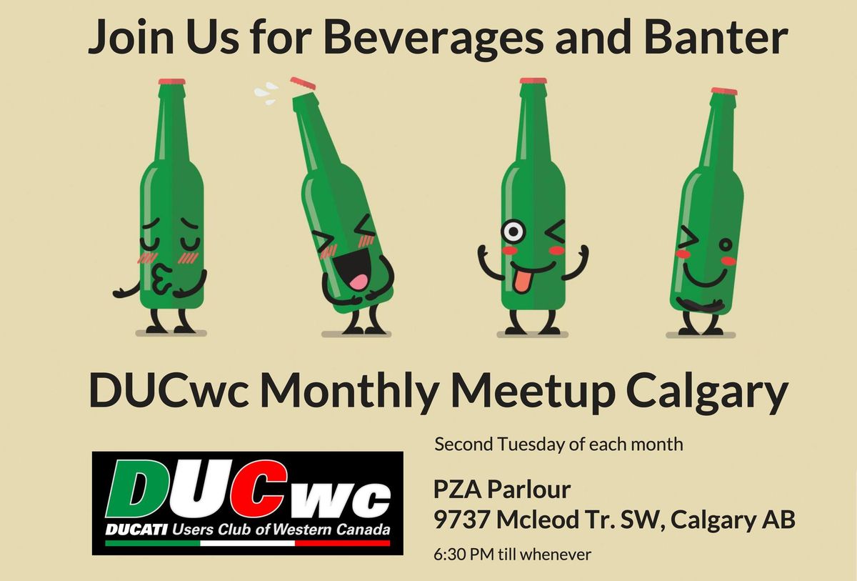 DUCwc Monthly Meetup