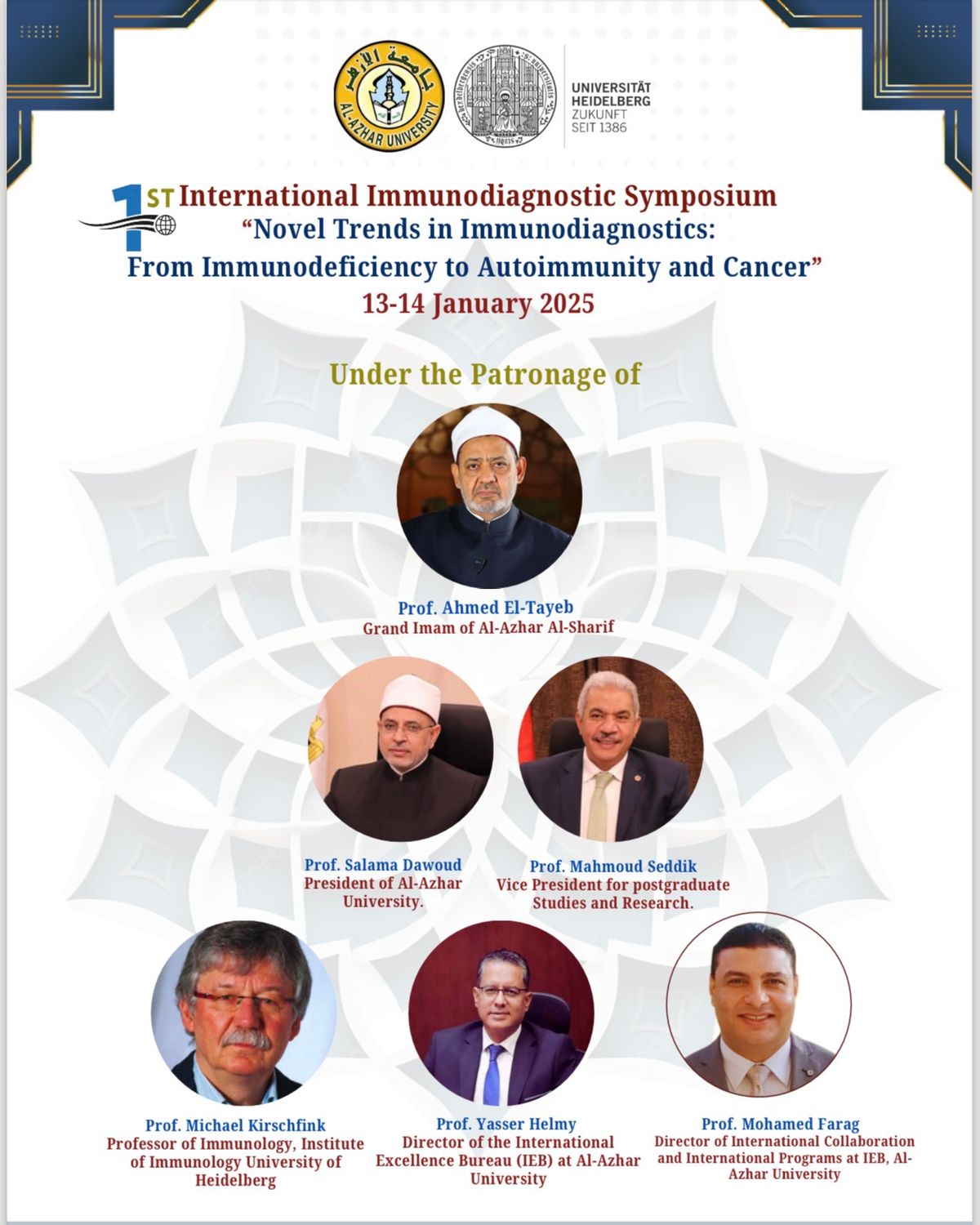 First International Immunodiagnostic Symposium: \u201cFrom Immunodeficiency to Cancer\u201d