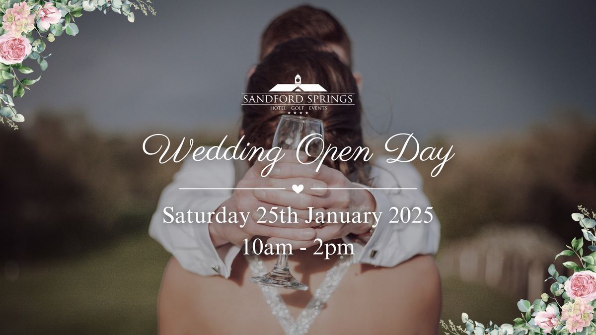 Sandford Springs Wedding Open Day