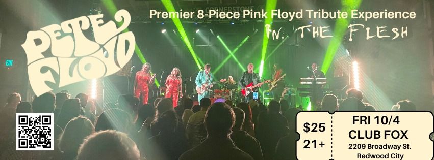 PETE FLOYD: Premier 8-Piece Pink Floyd Tribute - Club Fox Redwood City