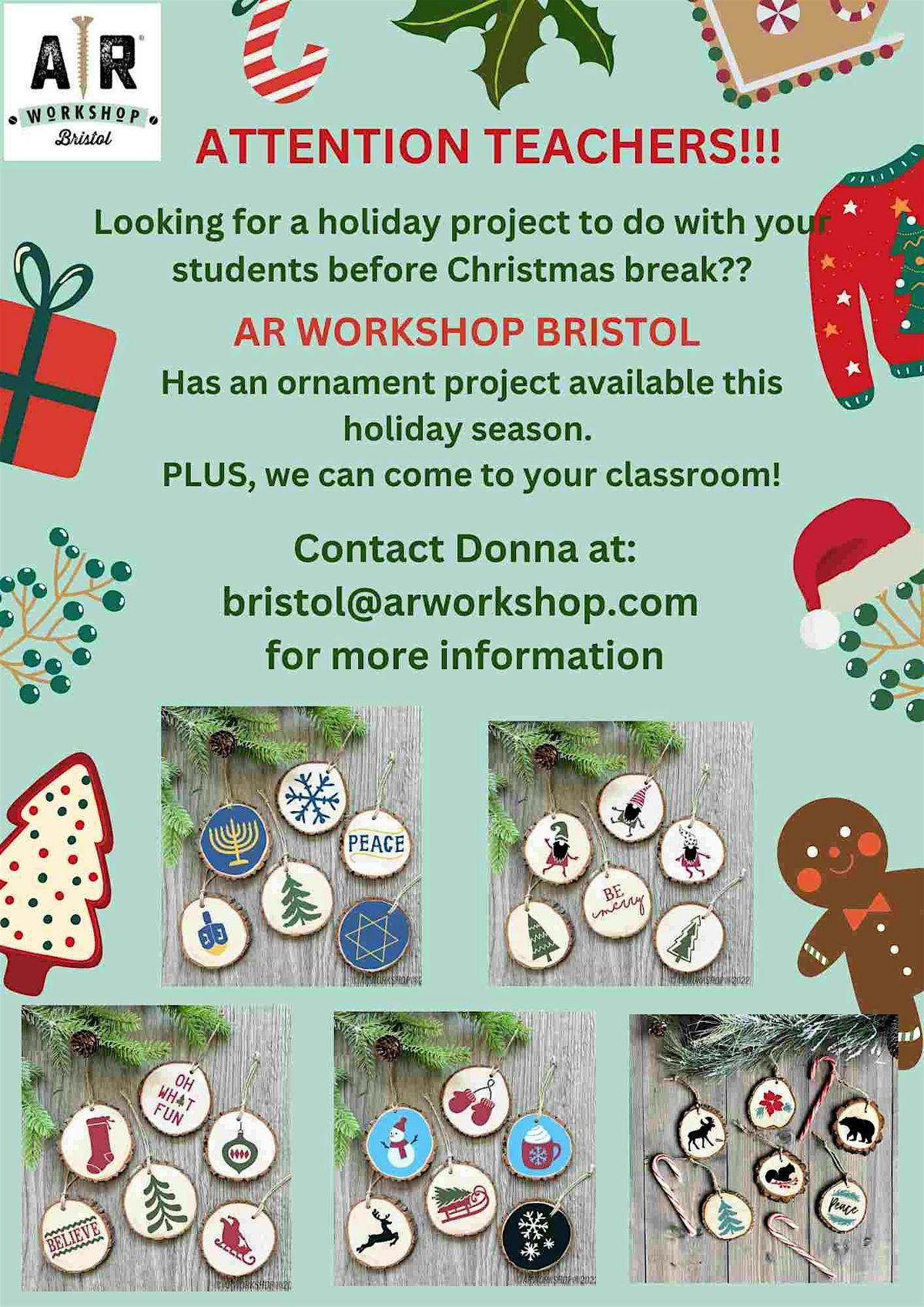 Ornament Making with AR Workshop