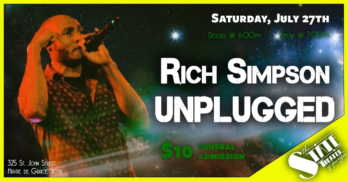 Rich Simpson UNPLUGGED