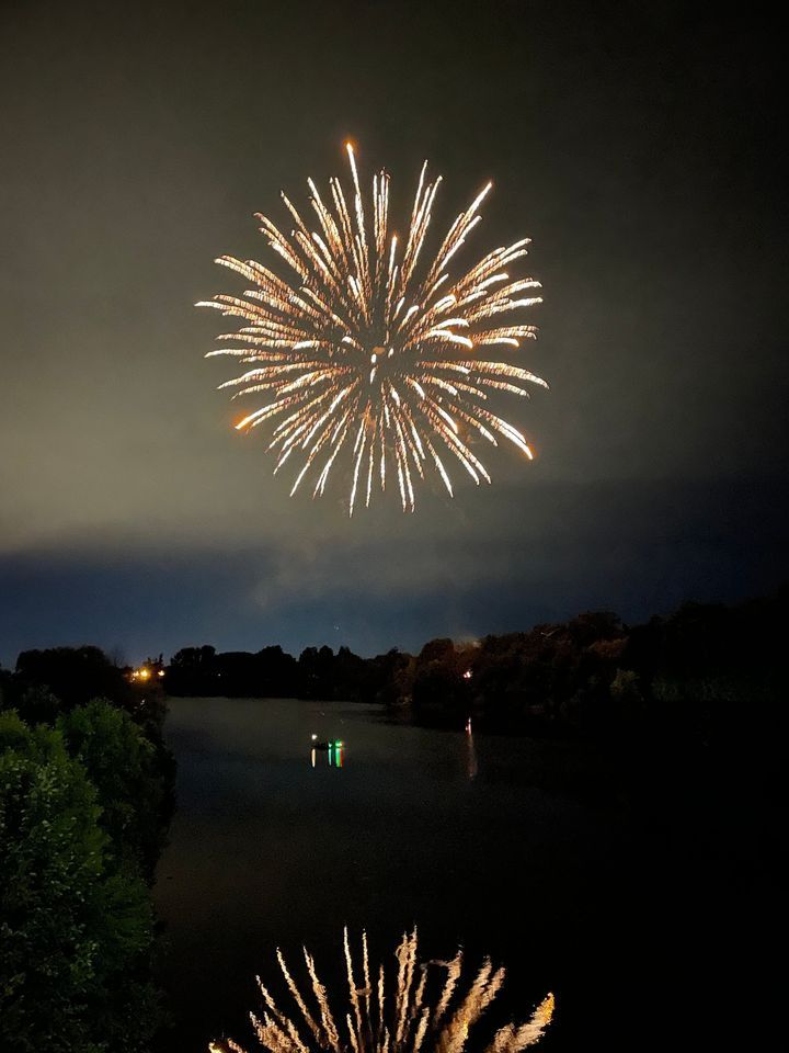 Canada Day Fireworks, Claudette Cain Park, Ottawa, 1 July 2022