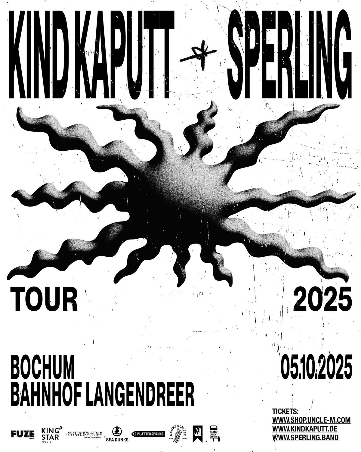 SPERLING | KIND KAPUTT - Bahnhof Langendreer Bochum 