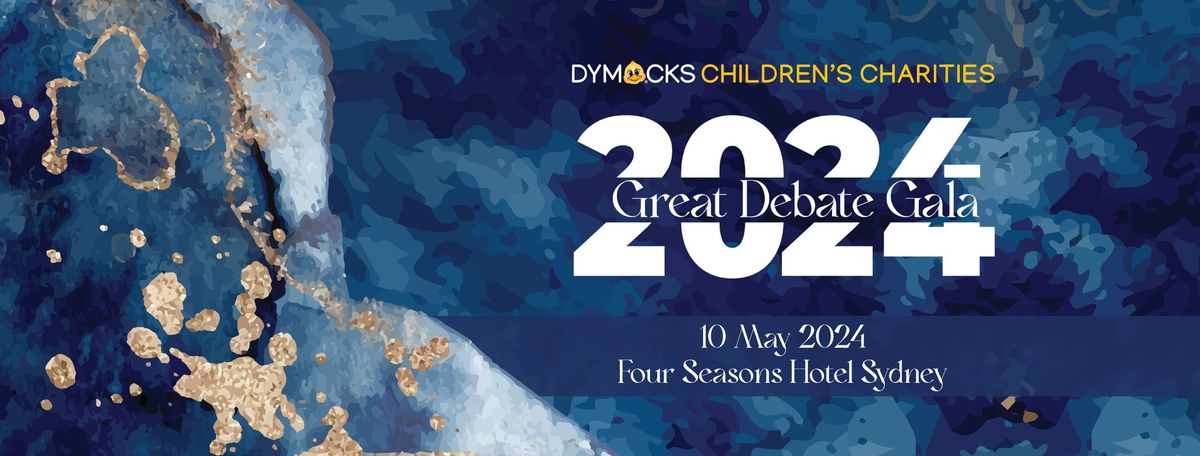 Dymocks Children's Charities Great Debate Gala 2024