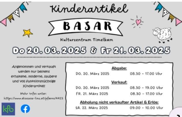 Kinderbasar Timelkam 