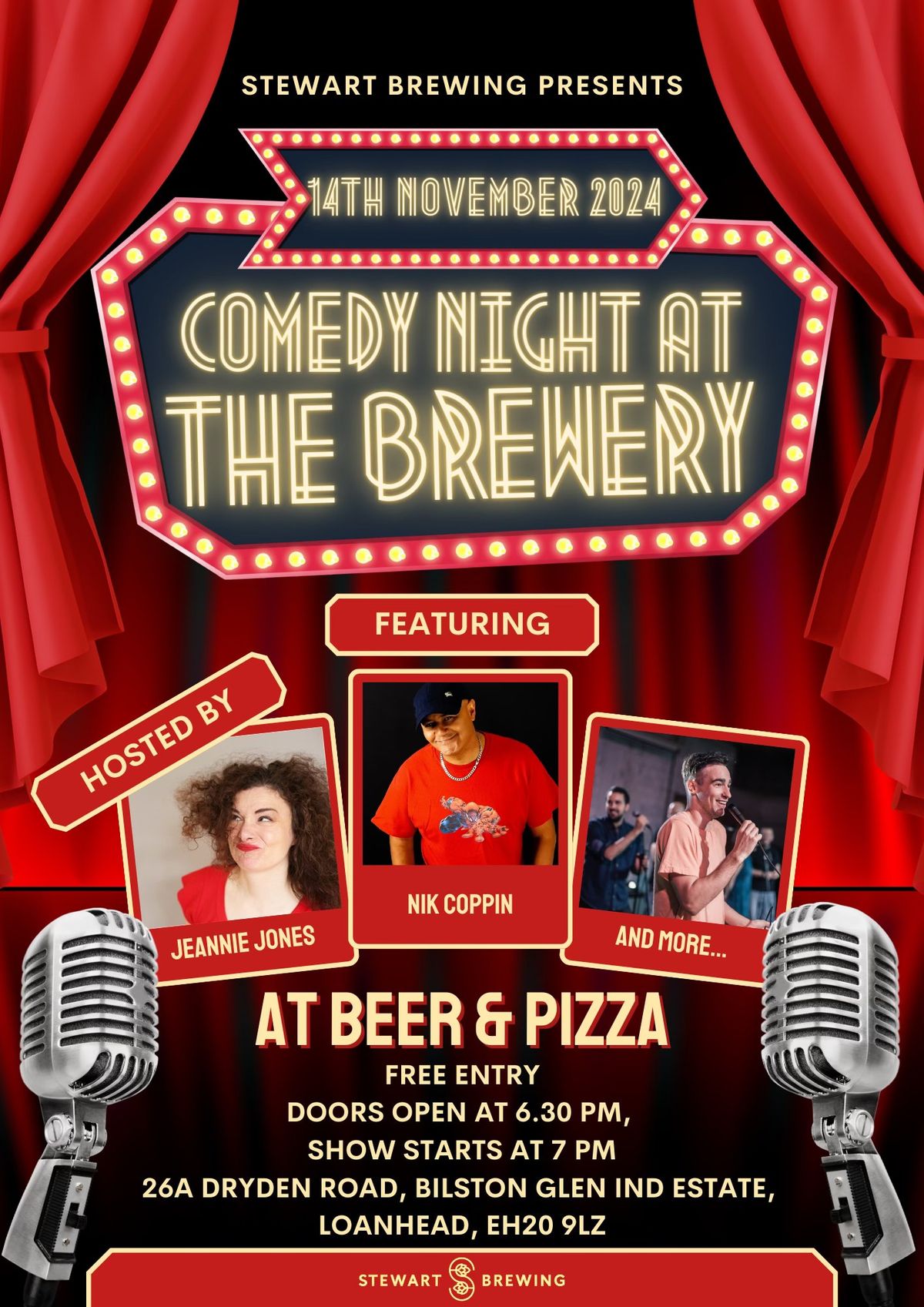 Comedy Night at Stewart Brewing