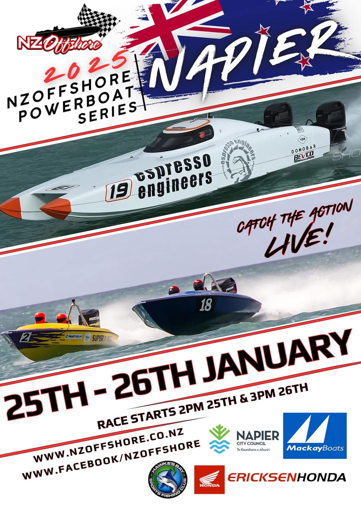 NZ Offshore Powerboats @ Napier