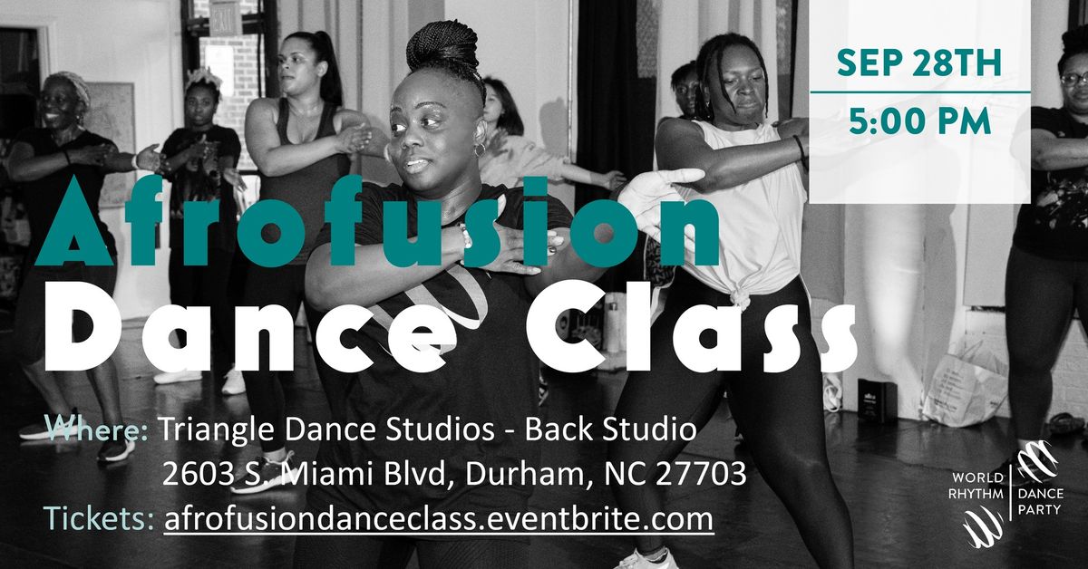 Afrofusion Dance Class