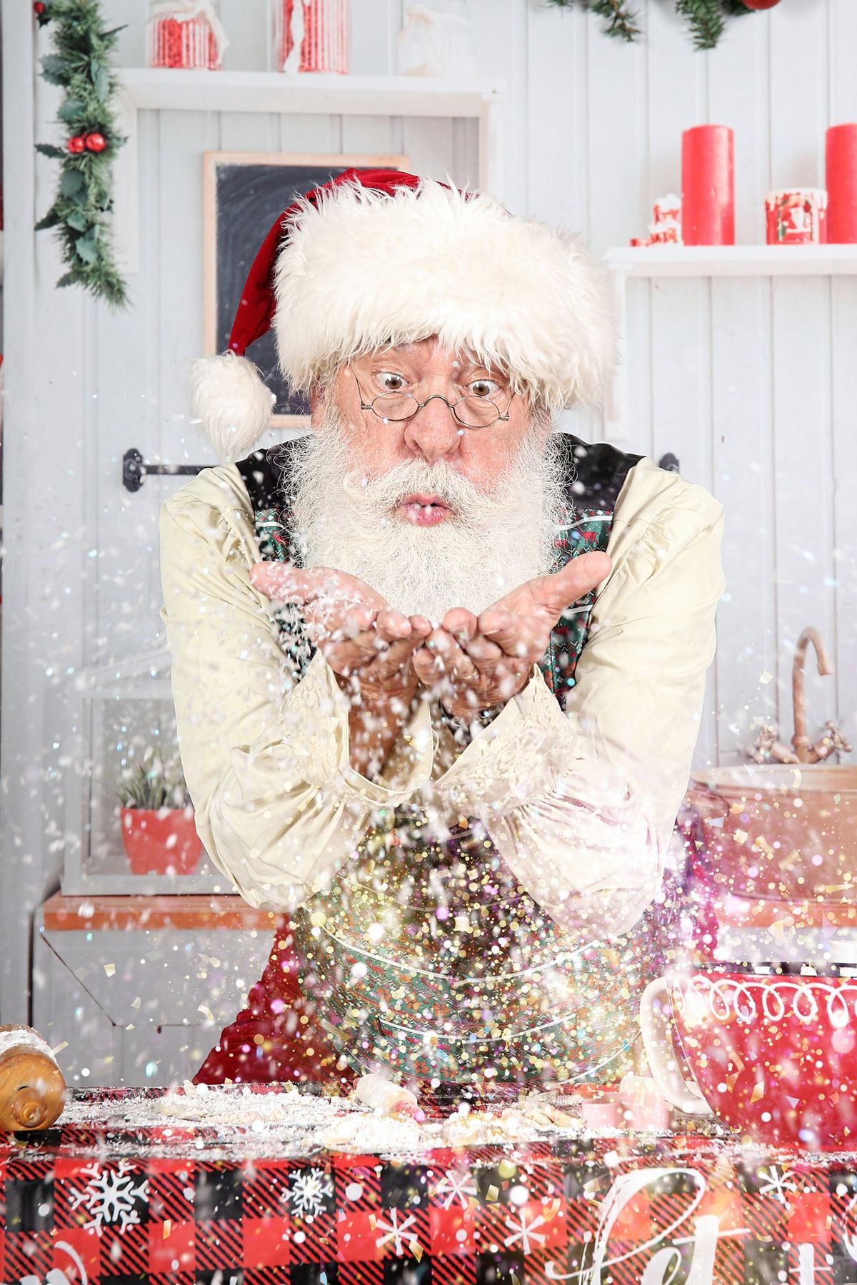 Baking with Santa!