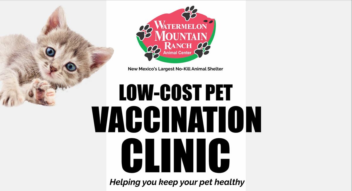 Low-Cost Pet Vaccination Clinic