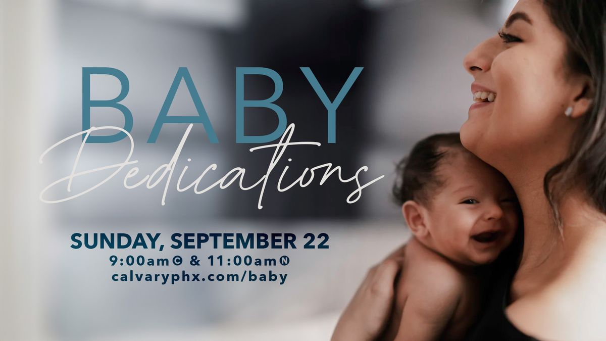 Baby Dedications