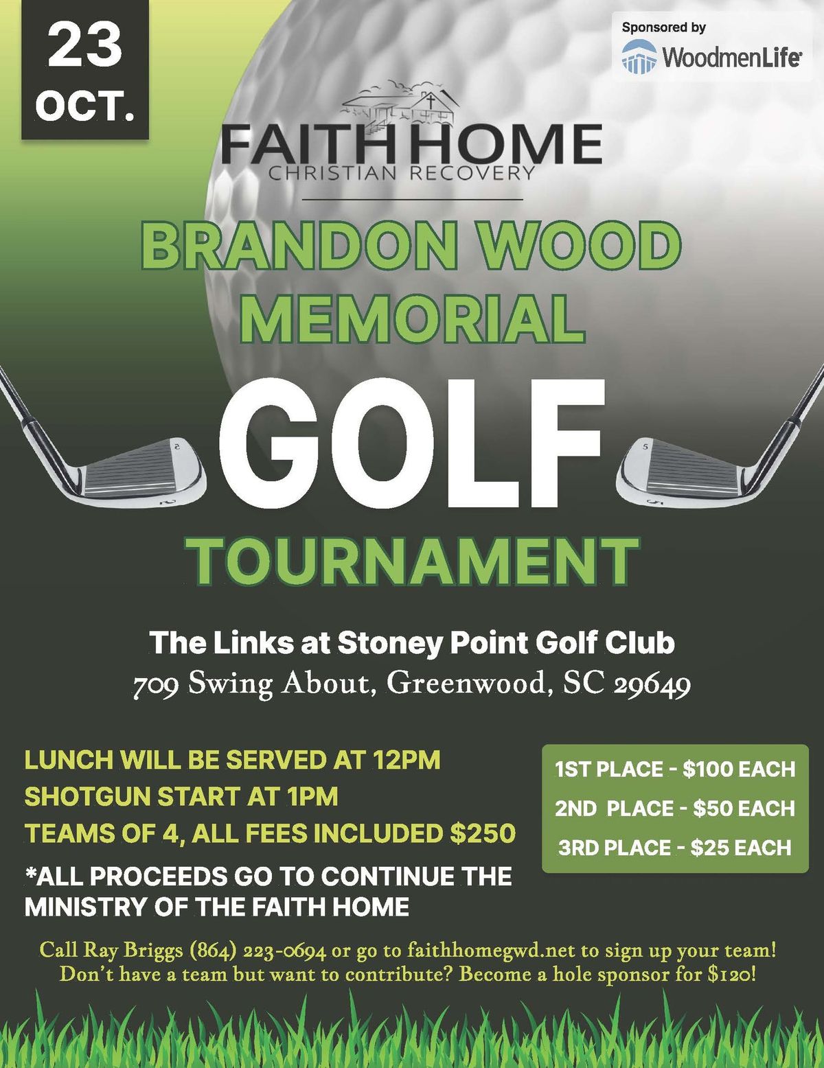 2024 Brandon Wood Memorial Golf Tournament