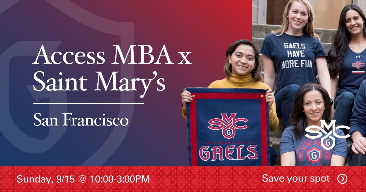 Access MBA x Saint Mary's