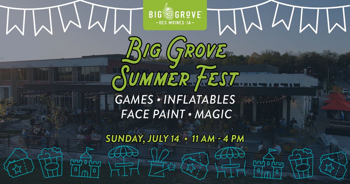 Big Grove Summer Fest \u2022 Des Moines