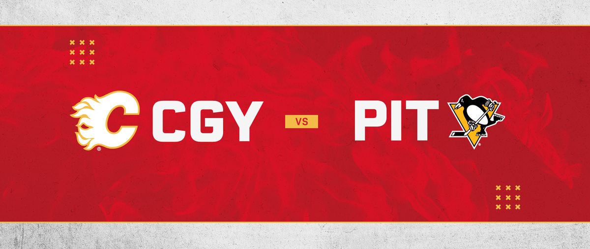 Parking Pittsburgh Penguins at Calgary Flames