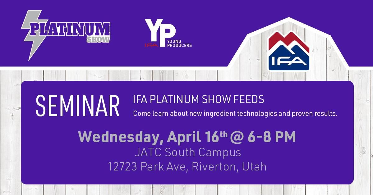 IFA Platinum Show Feed Seminar