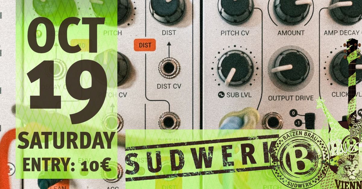 CLUBWERK w\/ THE BUGFiX (experimental electronic, modular synth)| Dj-set: Davide Piras