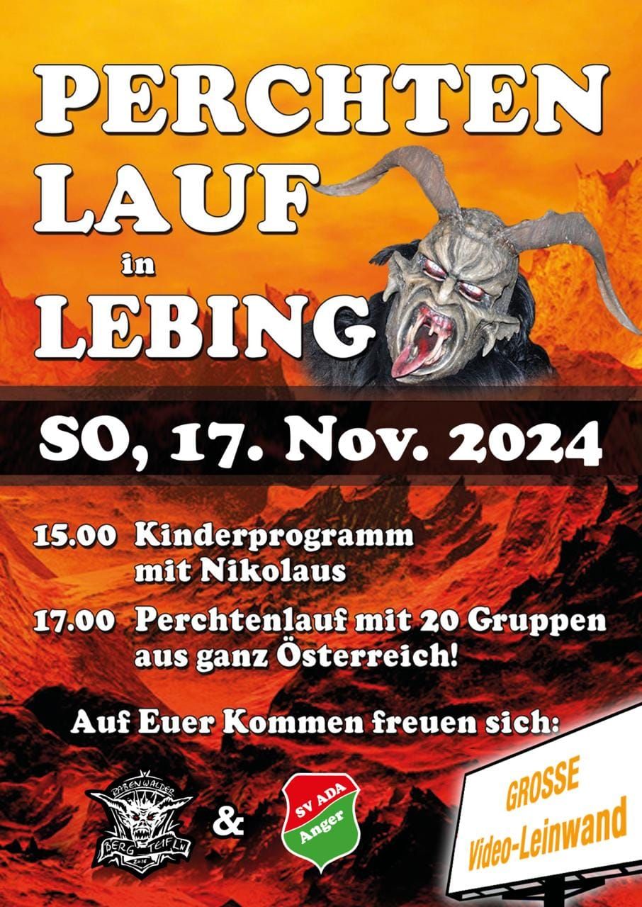 Perchtenlauf Lebing 2024