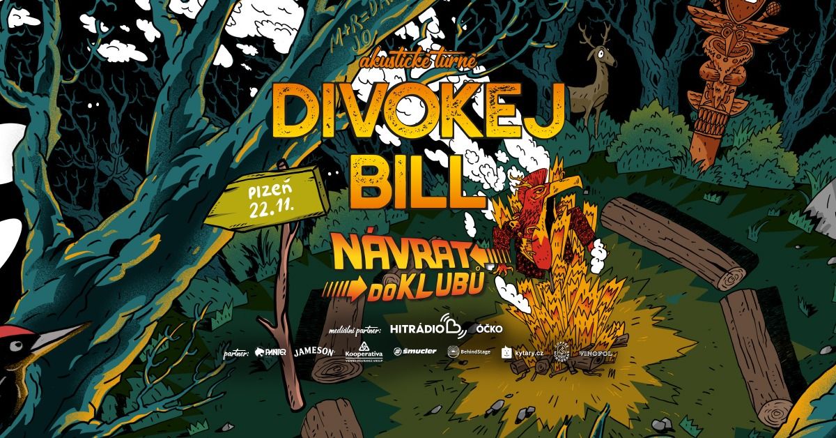 Divokej Bill - N\u00e1vrat do klub\u016f\/PLZE\u0147 22.11.2024\/Akustick\u00e9 turn\u00e9