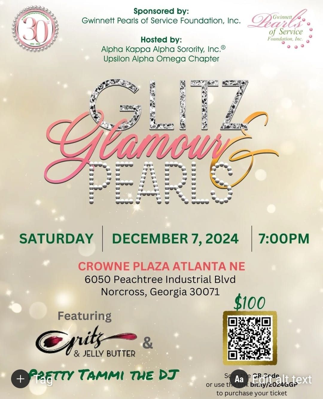 Glitz Glamour & Pearls Fundraising Gala