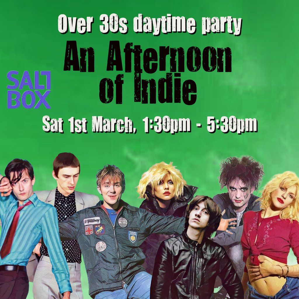 An Afternoon of Indie: Nottingham (over 30s), 1:30pm - 5:30pm