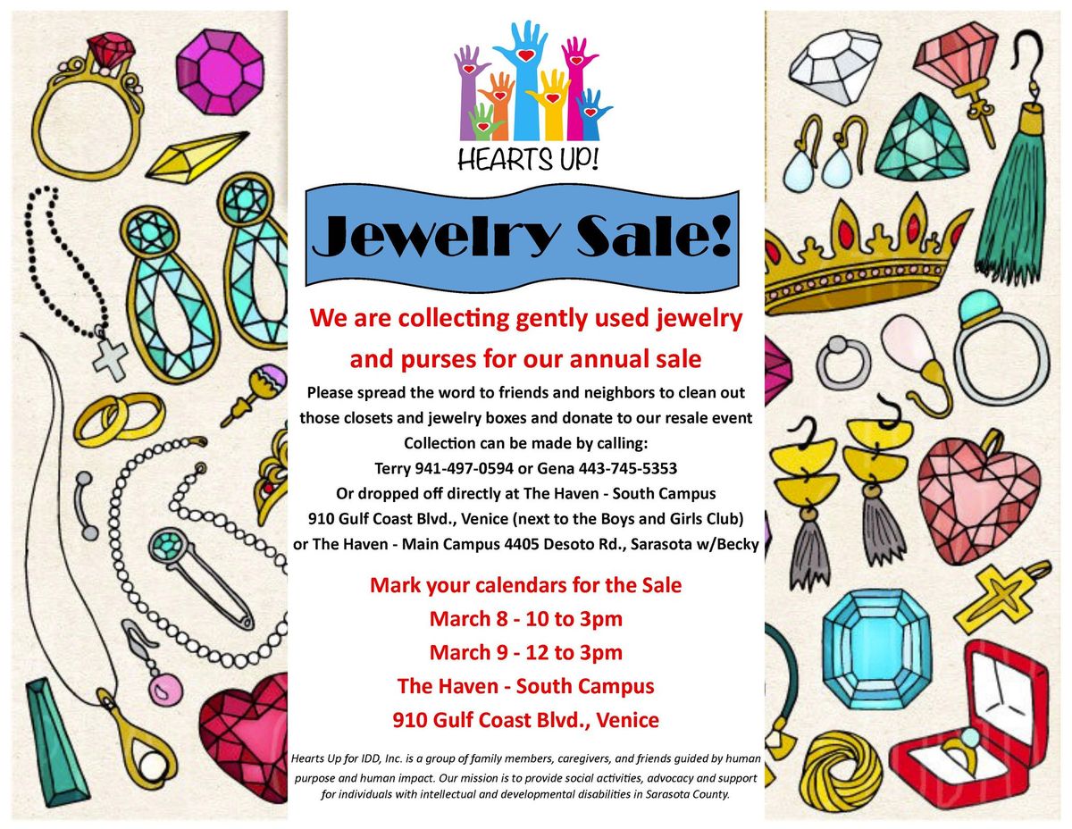 Hearts Up Jewelry Sale