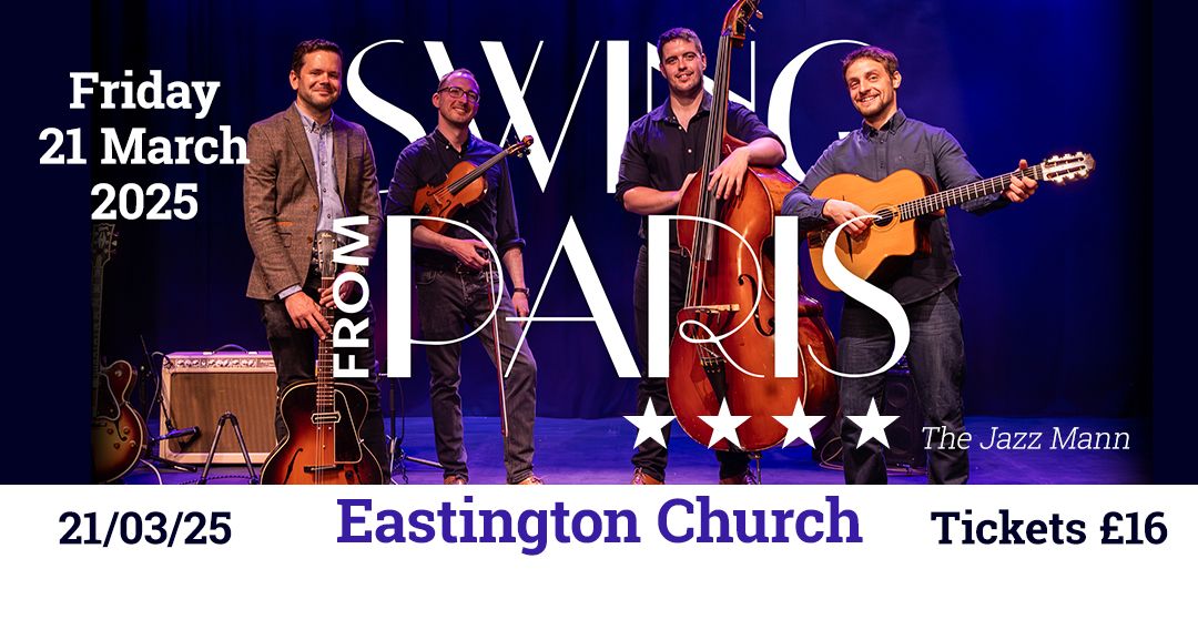 Swing from Paris at Eastington Church | 21 March