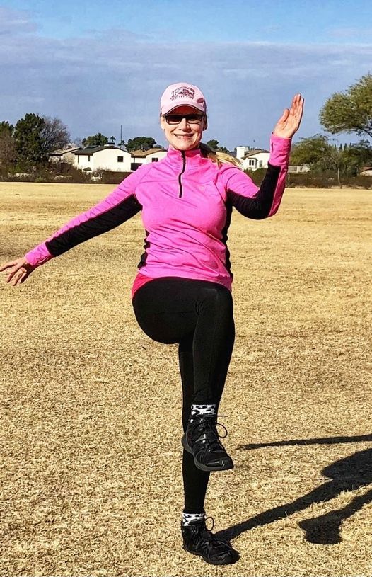 Low Impact Aerobics, Buffalo Ridge Park, Scottsdale, 7 May 2021